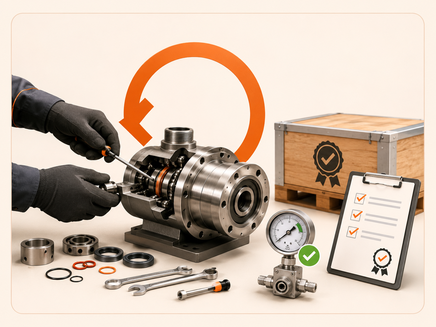 Rebuild and repair service